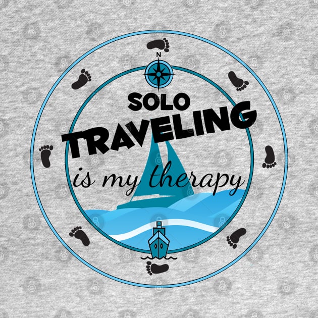 Solo Traveling Is My Therapy by Simple Life Designs
